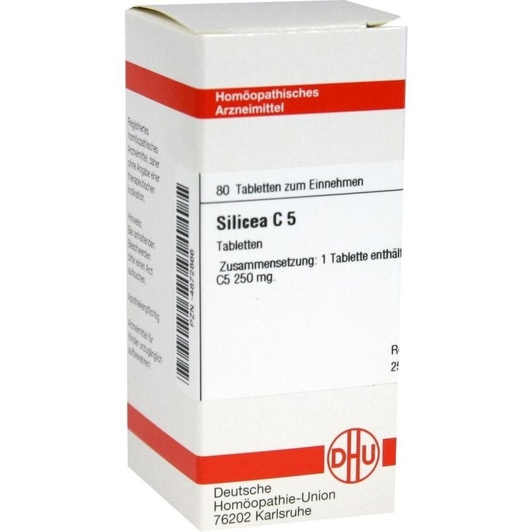 SILICEA C 5 Tabletten 80 St