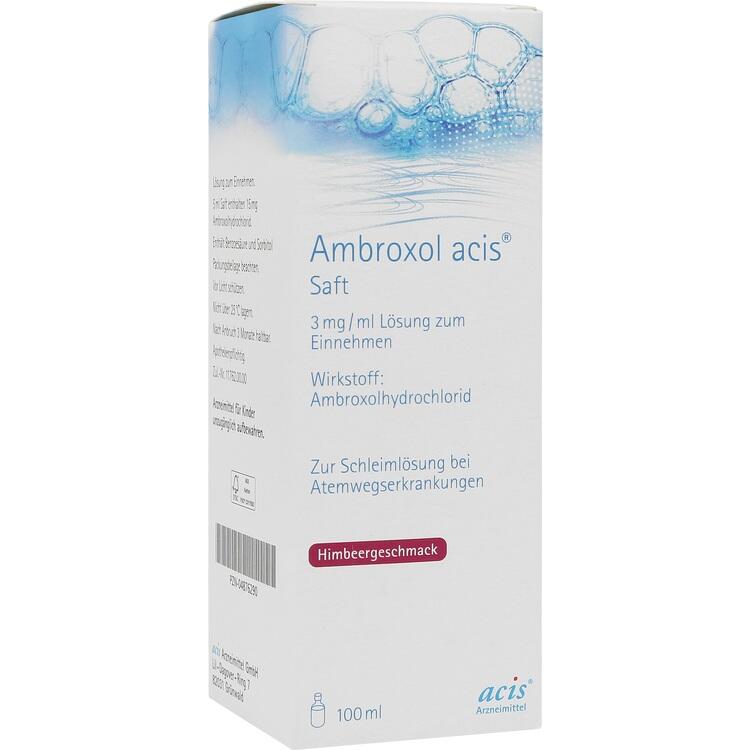 AMBROXOL acis Saft 100 ml