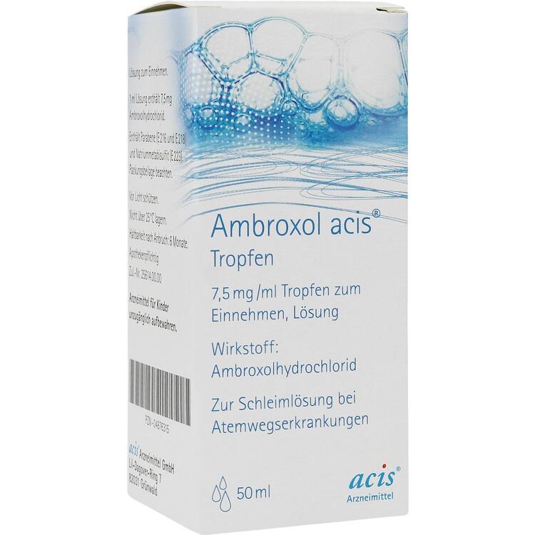 AMBROXOL acis Tropfen 50 ml