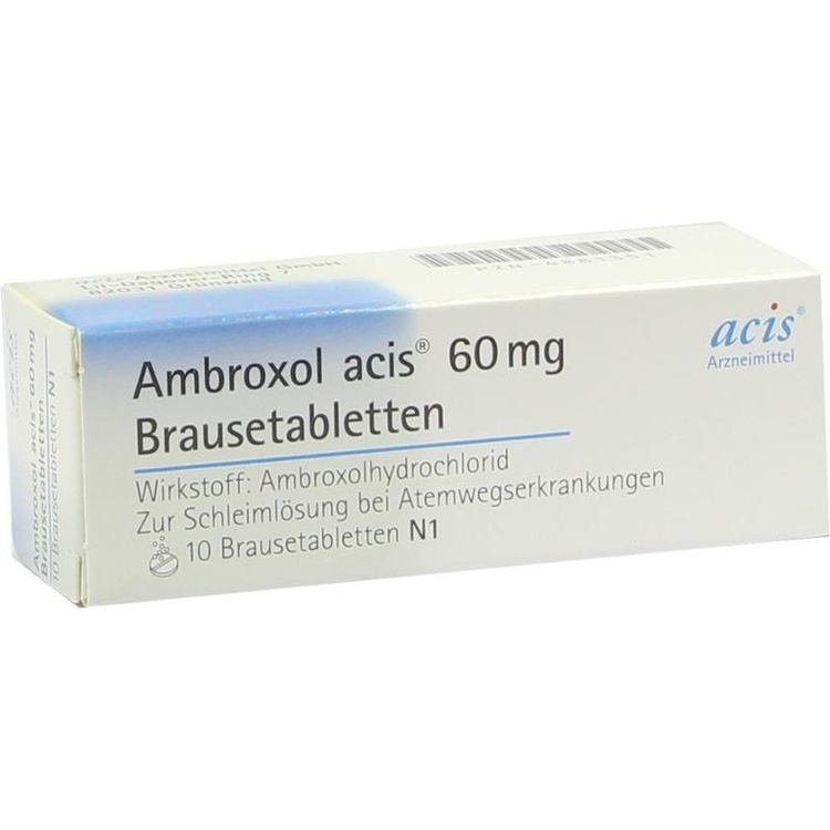 AMBROXOL acis 60 mg Brausetabletten 10 St