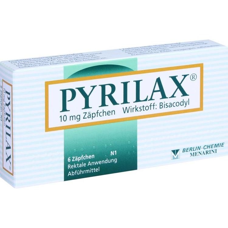 PYRILAX 10 mg Suppositorien 6 St