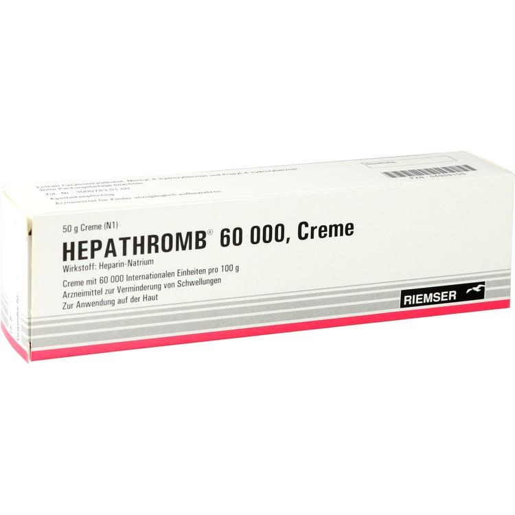 HEPATHROMB Creme 60.000 50 g
