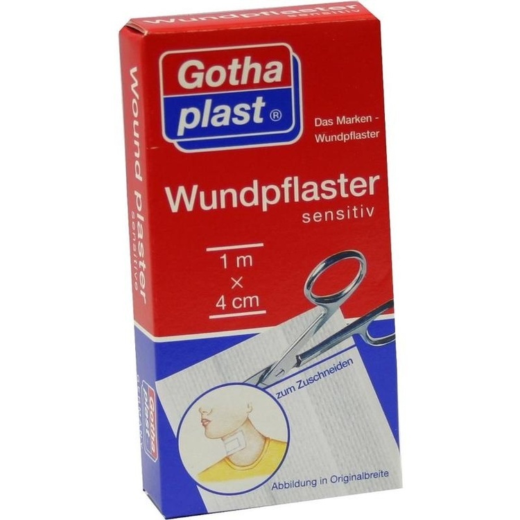 GOTHAPLAST Wundpfl.sensitiv 4 cmx1 m geschnitten 1 St