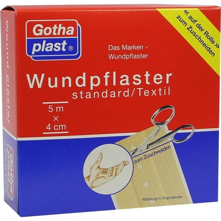 GOTHAPLAST Wundpfl.stand.4 cmx5 m Rolle 1 St