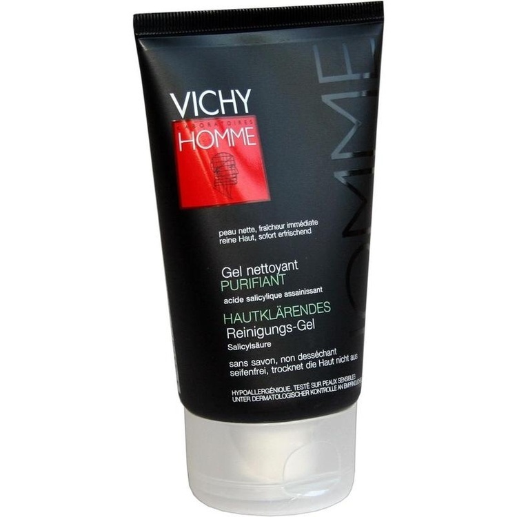 VICHY HOMME Hautklärendes Reinigungs Gel 125 ml