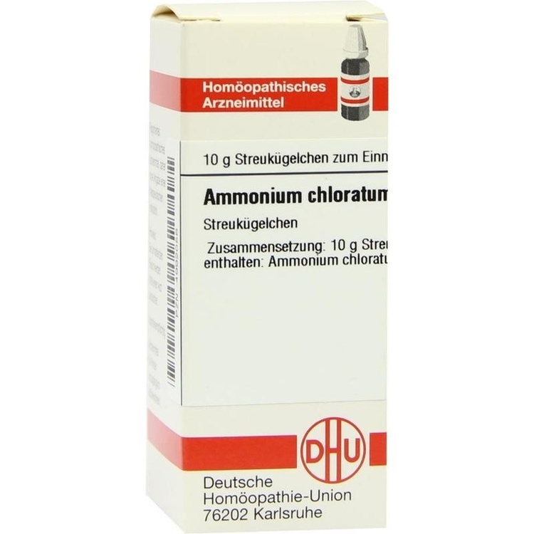 AMMONIUM CHLORATUM D 30 Globuli 10 g