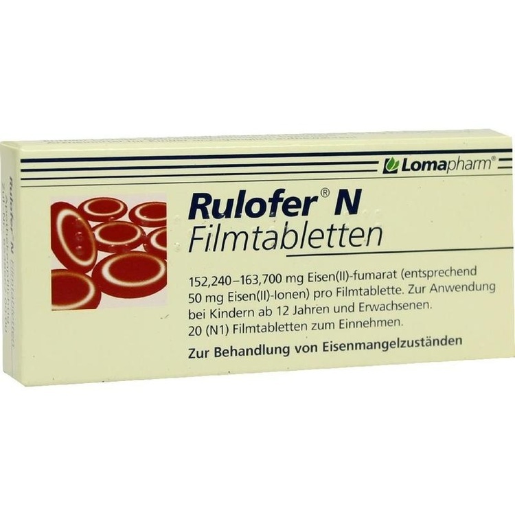 RULOFER N Filmtabletten 20 St