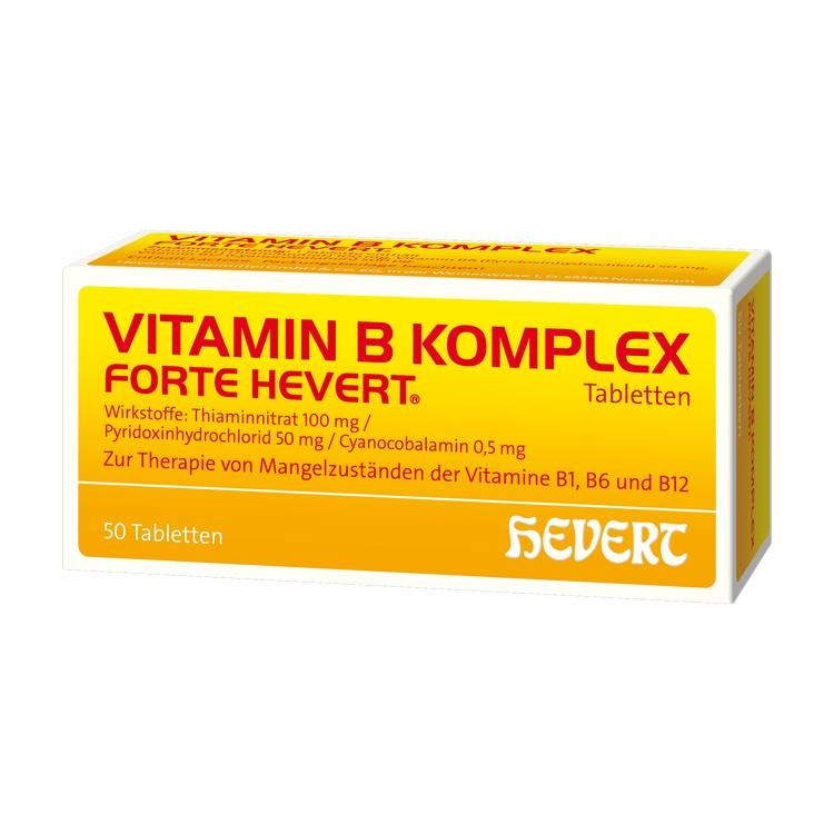 VITAMIN B KOMPLEX forte Hevert Tabletten 50 St