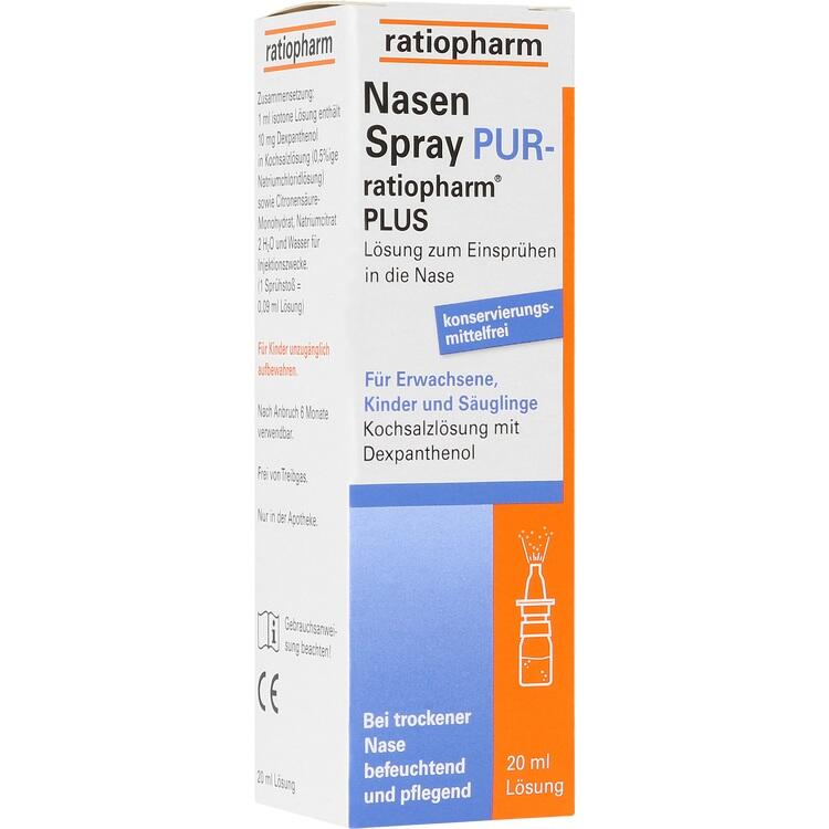 NASENSPRAY PUR-ratiopharm PLUS 20 ml
