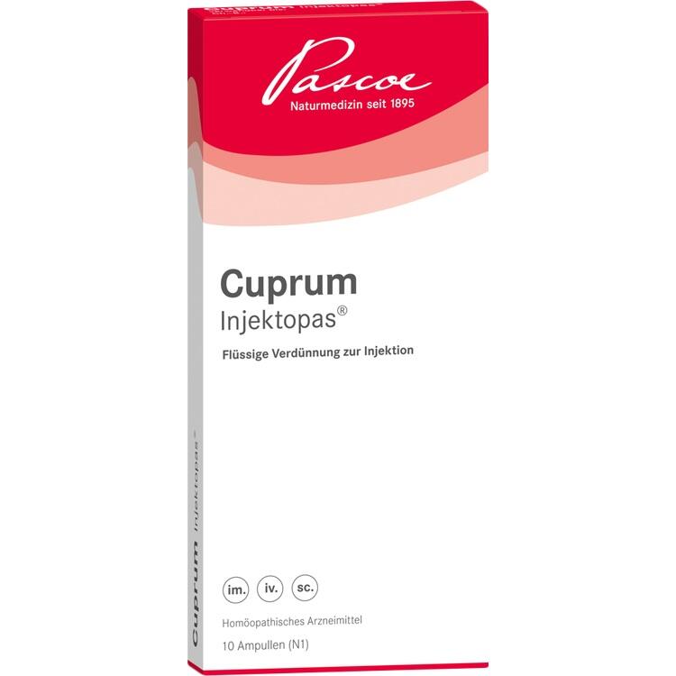 CUPRUM INJEKTOPAS Ampullen 10X2 ml