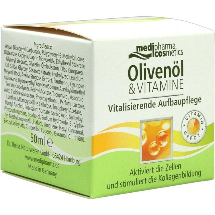 OLIVENÖL & VITAMINE vitalisierende Aufbaupflege 50 ml