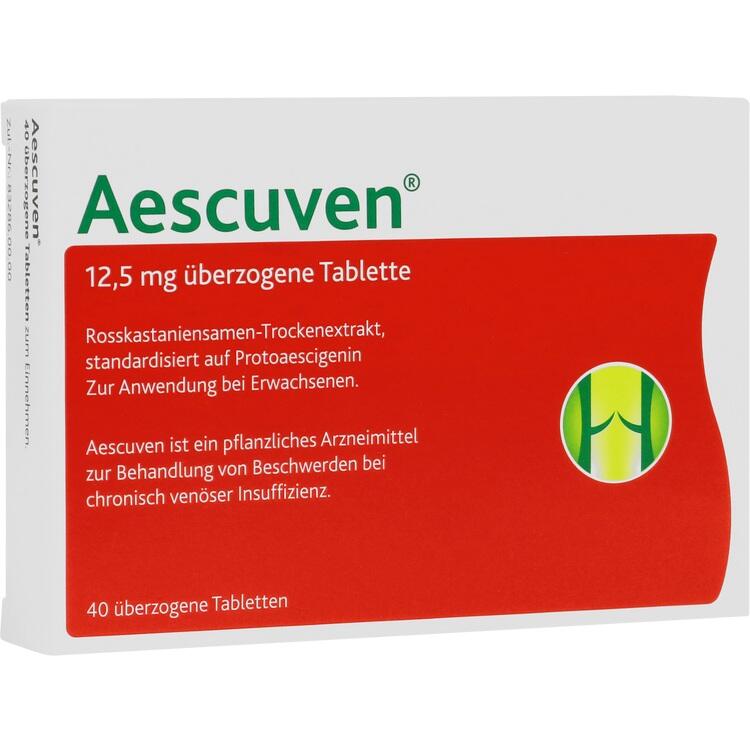 AESCUVEN überzogene Tabletten 40 St