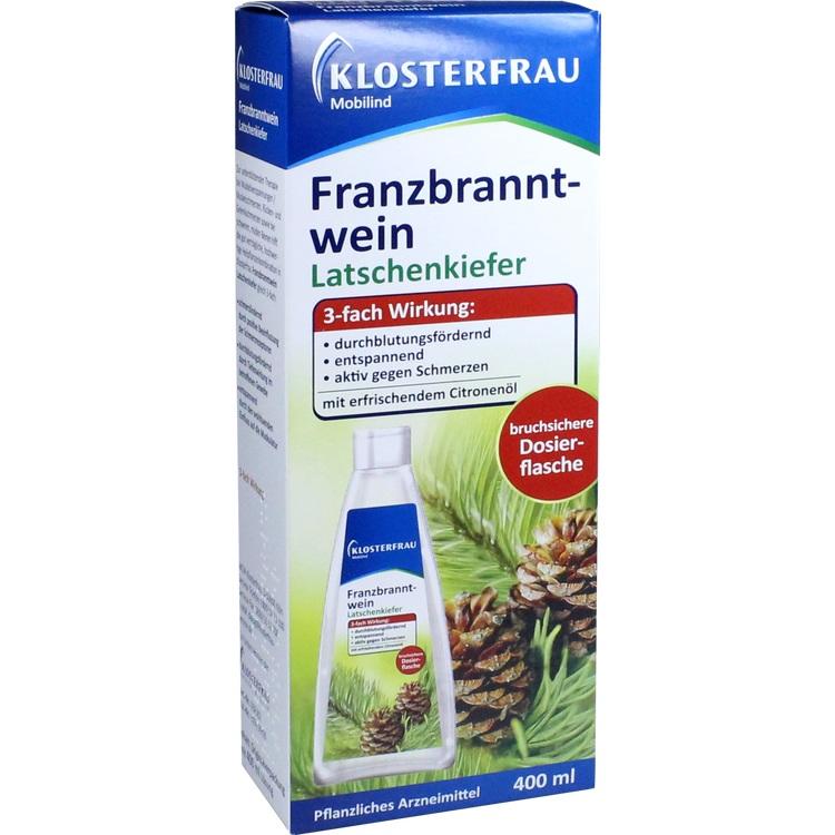KLOSTERFRAU Franzbranntwein Latschenk.Dosierfl. 400 ml