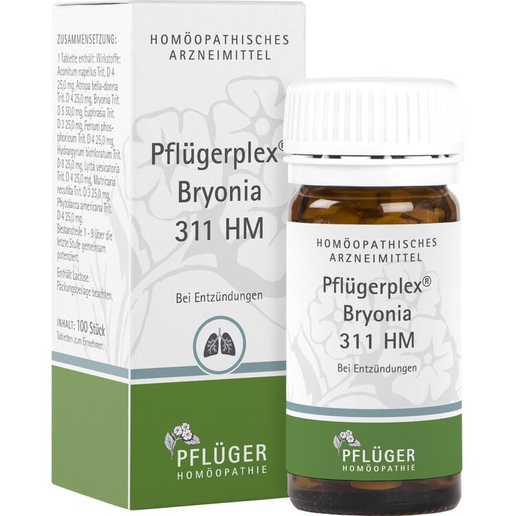 PFLÜGERPLEX Bryonia 311 HM Tabletten 100 St