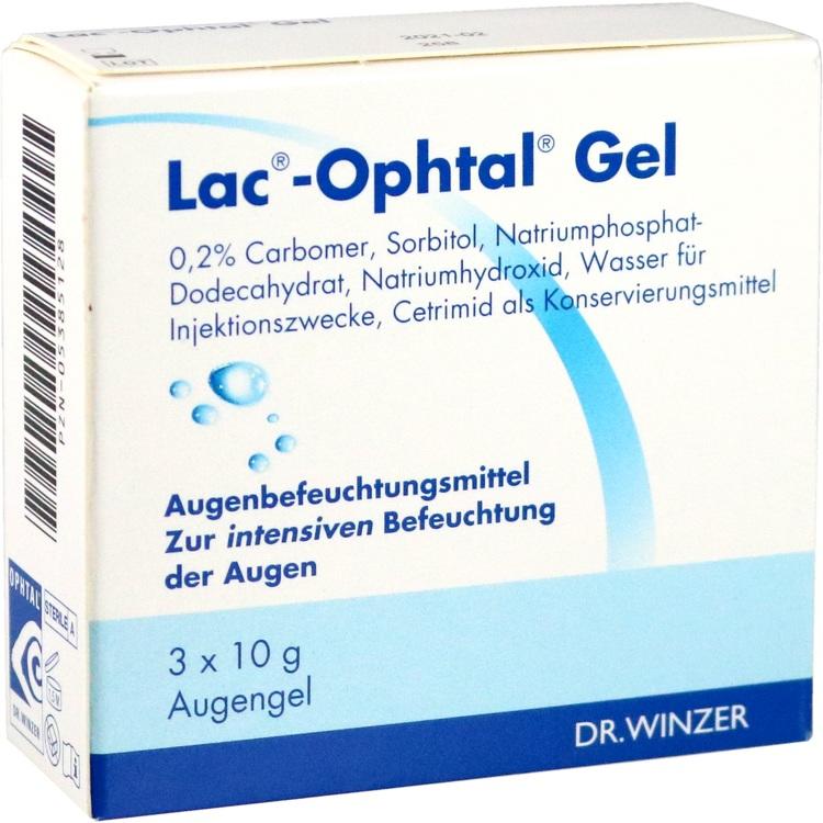 LAC OPHTAL Gel 3X10 g