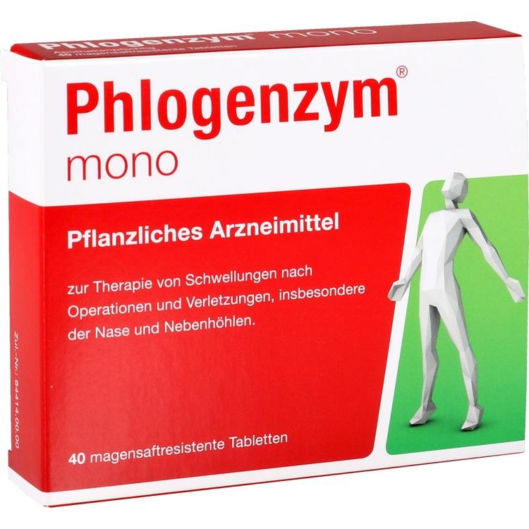 PHLOGENZYM mono magensaftresistente Tabletten 40 St
