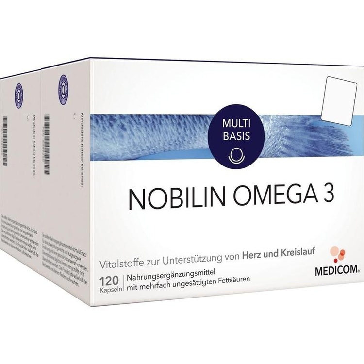 NOBILIN Omega-3 Kapseln 2X120 St