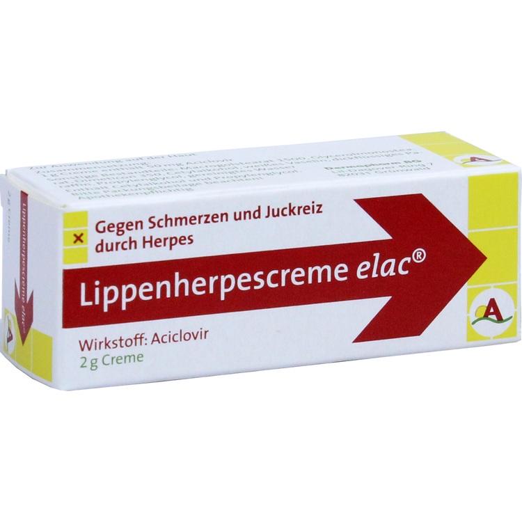 LIPPENHERPESCREME elac 2 g