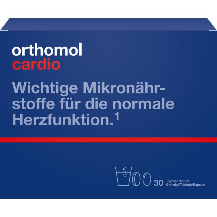 ORTHOMOL Cardio Granulat/Kaps./Tabl.Kombipack. 1 St