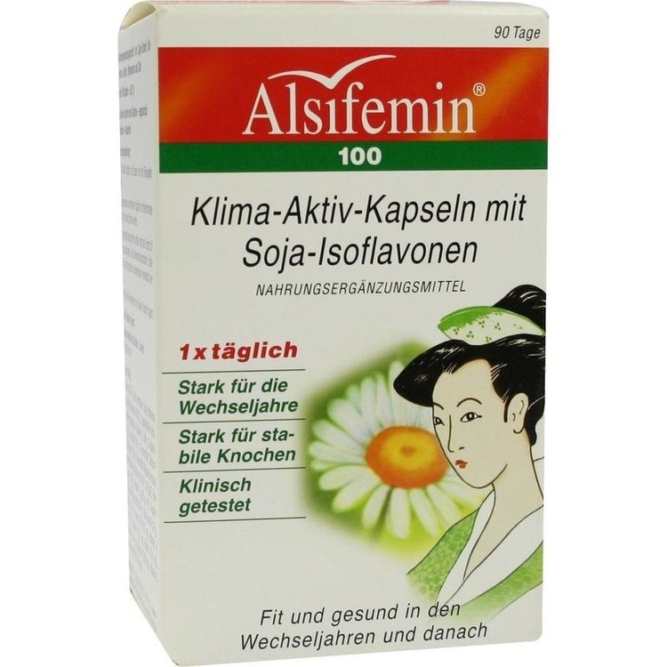 ALSIFEMIN 100 Klima-Aktiv m.Soja 1x1 Kapseln 90 St