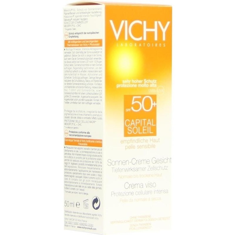 VICHY CAPITAL Soleil Gel Creme DHC 50+ 50 ml