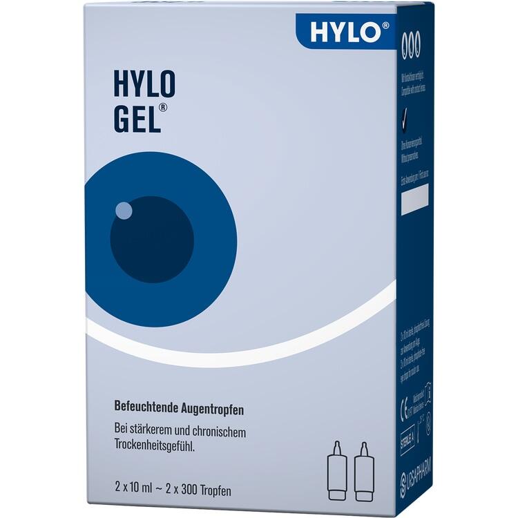 HYLO-GEL Augentropfen 2X10 ml