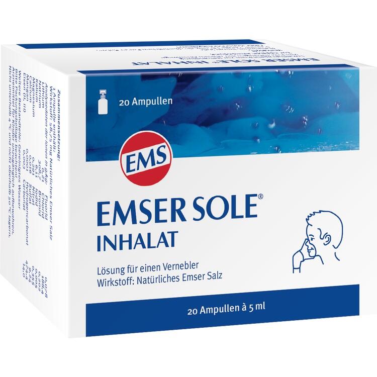 EMSER Sole Inhalat Lösung f.e.Vernebler 20 St