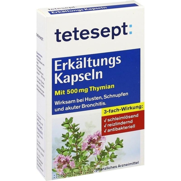 TETESEPT Erkältungs Kapseln 40 St