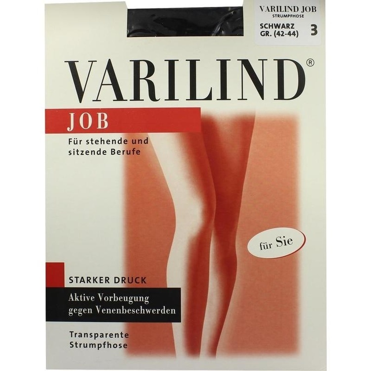 VARILIND Job 100den AT Gr.3 transp.schwarz 1 St