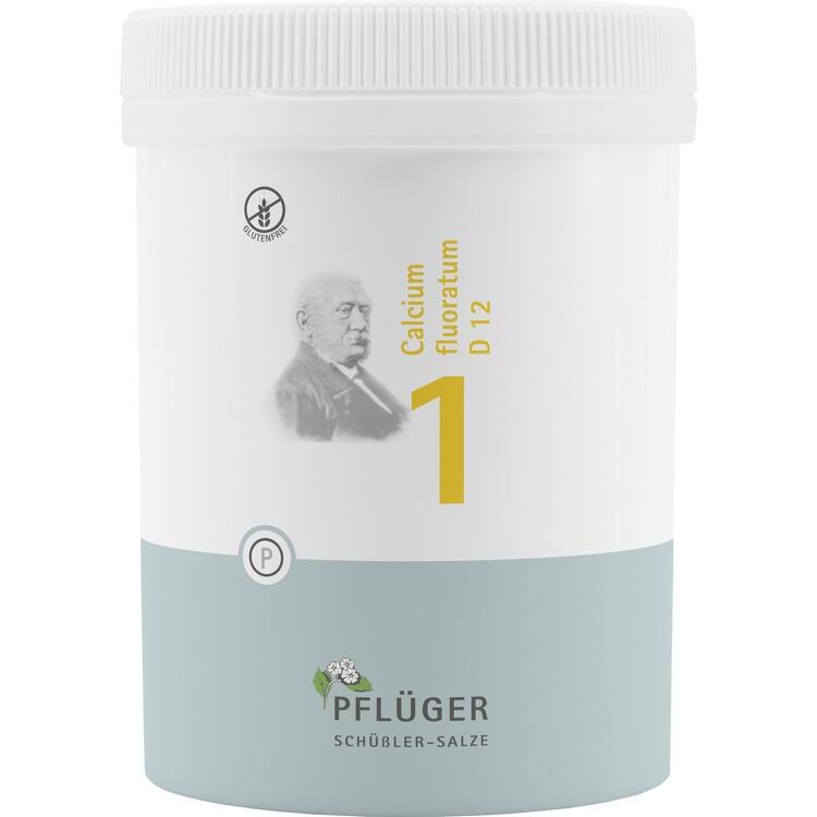 BIOCHEMIE Pflüger 1 Calcium fluoratum D 12 Tabl. 1000 St