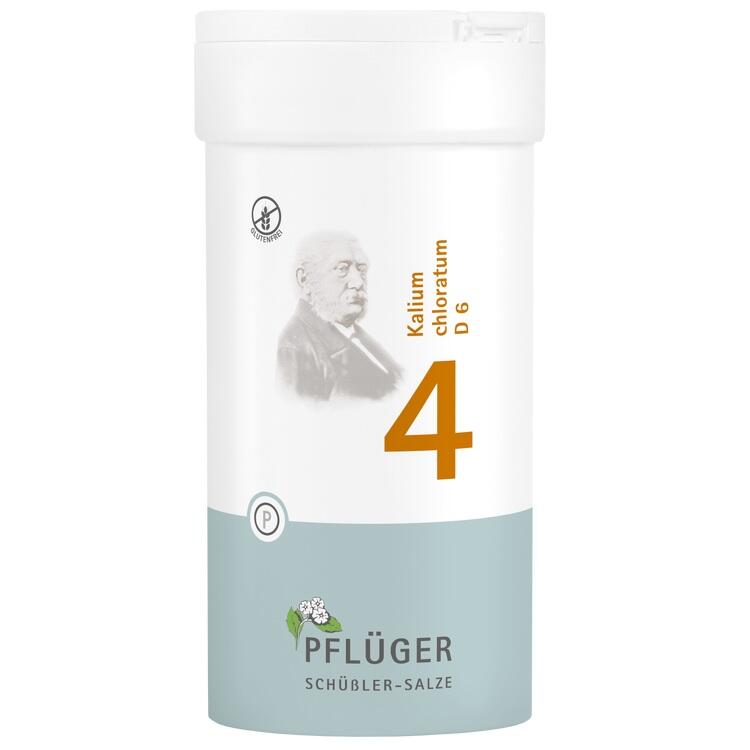 BIOCHEMIE Pflüger 4 Kalium chloratum D 6 Tabletten 400 St