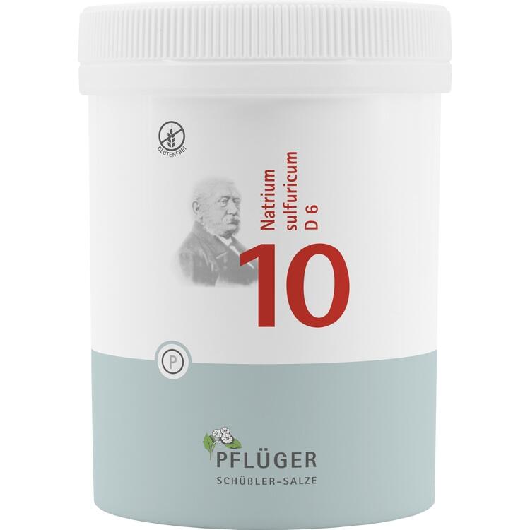 BIOCHEMIE Pflüger 10 Natrium sulfuricum D 6 Tabl. 1000 St