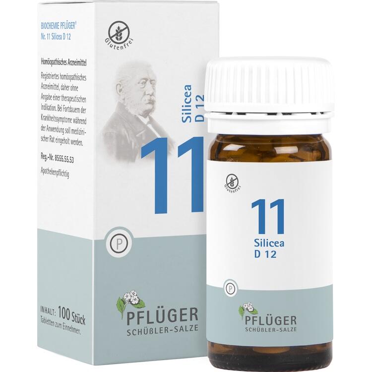 BIOCHEMIE Pflüger 11 Silicea D 12 Tabletten 100 St