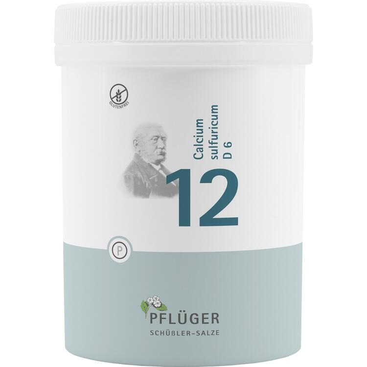 BIOCHEMIE Pflüger 12 Calcium sulfuricum D 6 Tabl. 1000 St