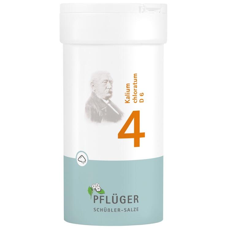 BIOCHEMIE Pflüger 4 Kalium chloratum D 6 Pulver 100 g