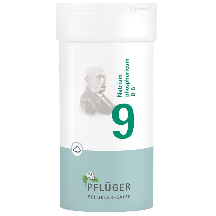 BIOCHEMIE Pflüger 9 Natrium phosphoricum D 6 Pulv. 100 g