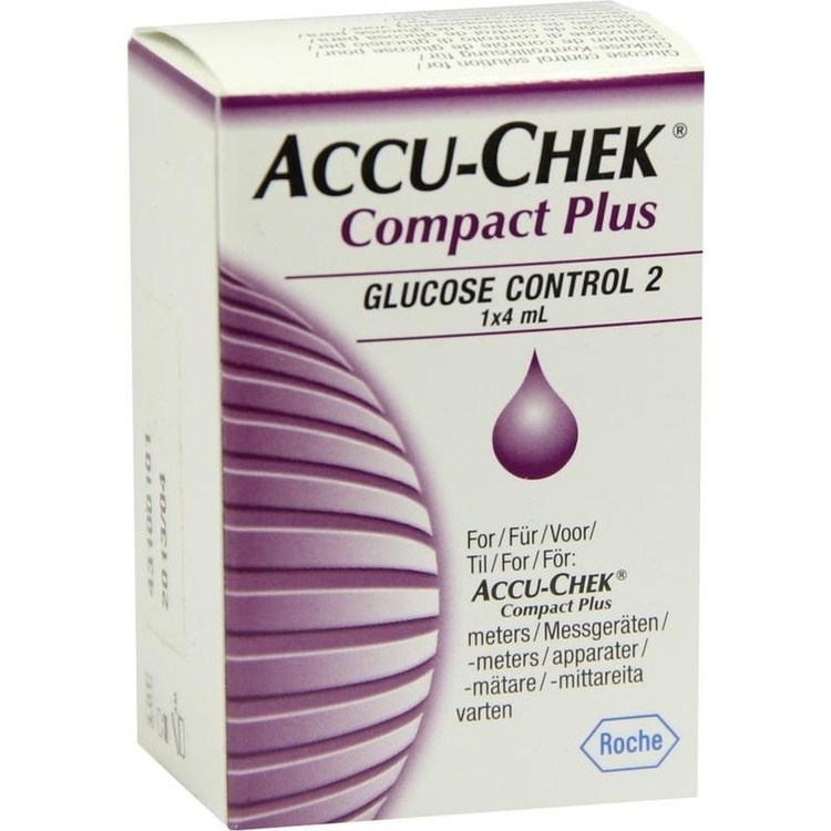 ACCU-CHEK Compact Plus Glucose Control 2 Lösung 4 ml