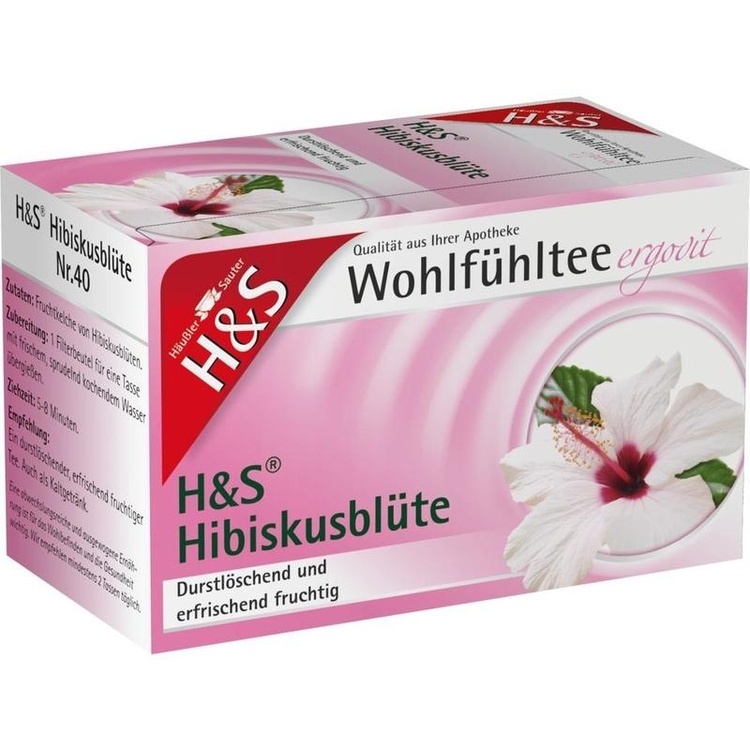 H&S Hibiskusblüte Filterbeutel 20X1.75 g