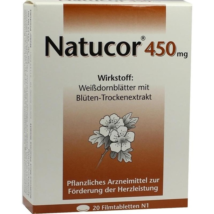 NATUCOR 450 mg Filmtabletten 20 St