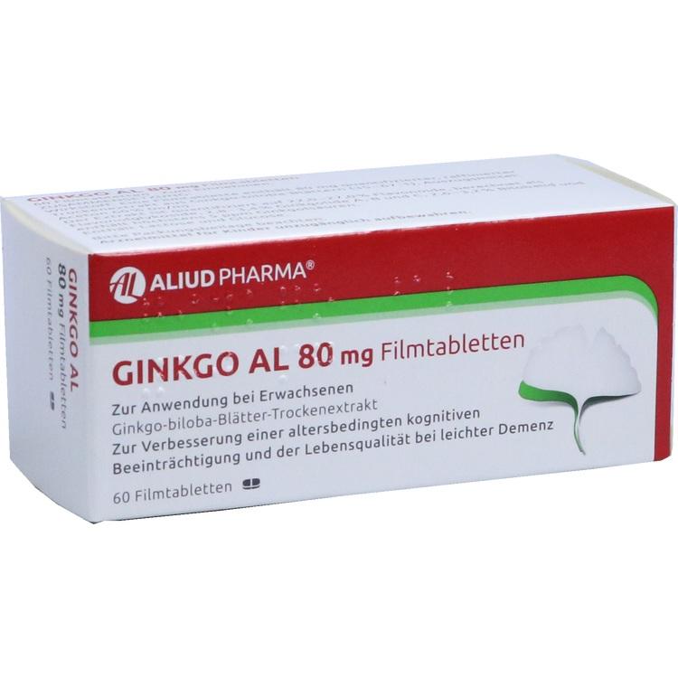 GINKGO AL 80 mg Filmtabletten 60 St