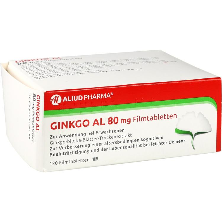 GINKGO AL 80 mg Filmtabletten 120 St