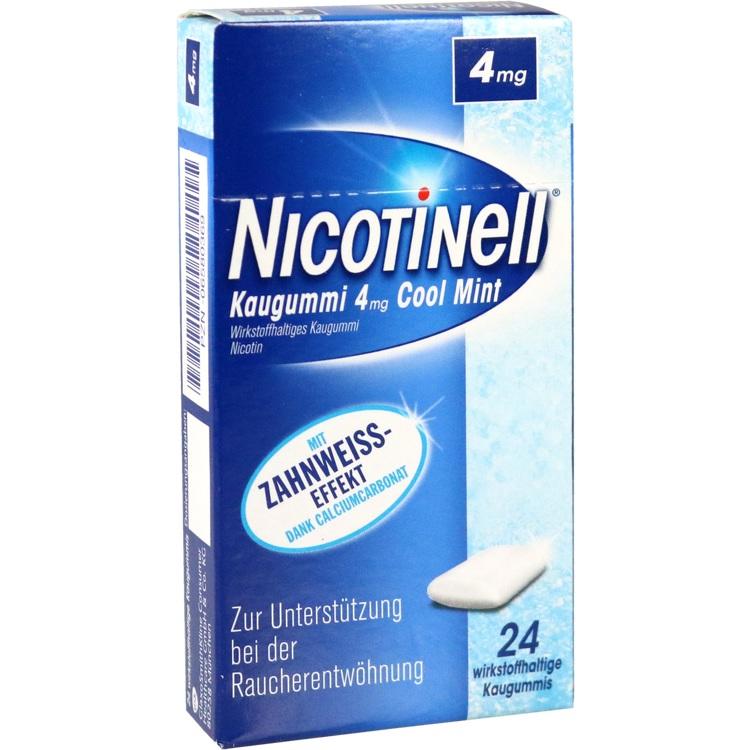 NICOTINELL Kaugummi Cool Mint 4 mg 24 St