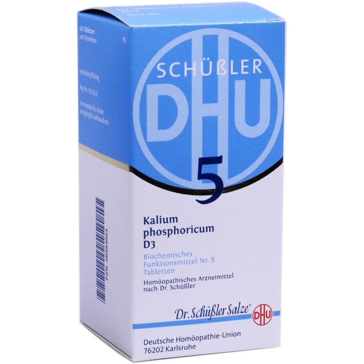 BIOCHEMIE DHU 5 Kalium phosphoricum D 3 Tabletten 420 St