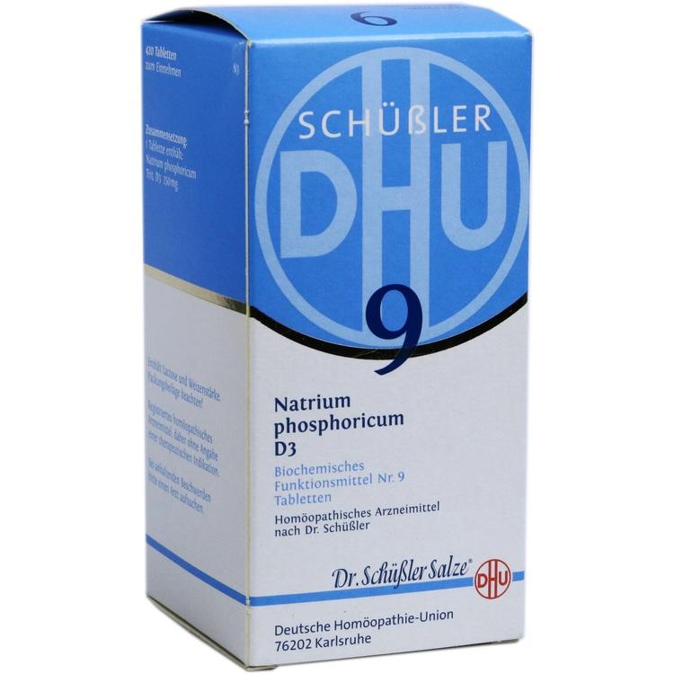 BIOCHEMIE DHU 9 Natrium phosphoricum D 3 Tabletten 420 St
