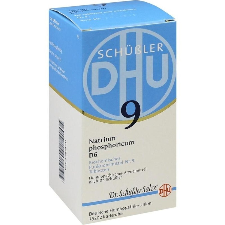 BIOCHEMIE DHU 9 Natrium phosphoricum D 6 Tabletten 420 St