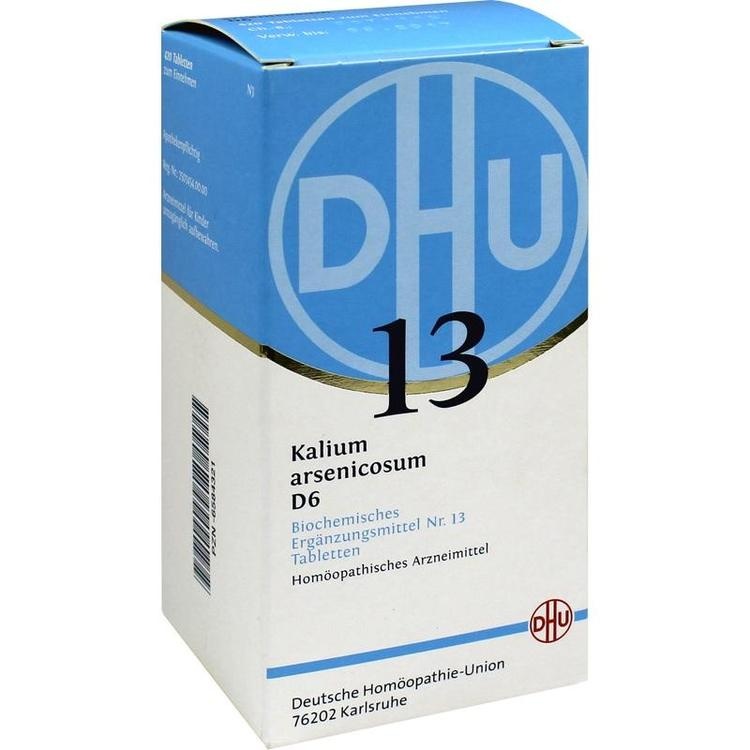 BIOCHEMIE DHU 13 Kalium arsenicosum D 6 Tabletten 420 St