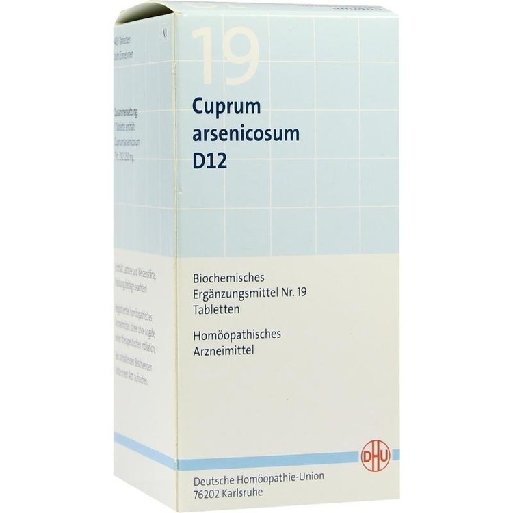 BIOCHEMIE DHU 19 Cuprum arsenicosum D 12 Tabletten 420 St
