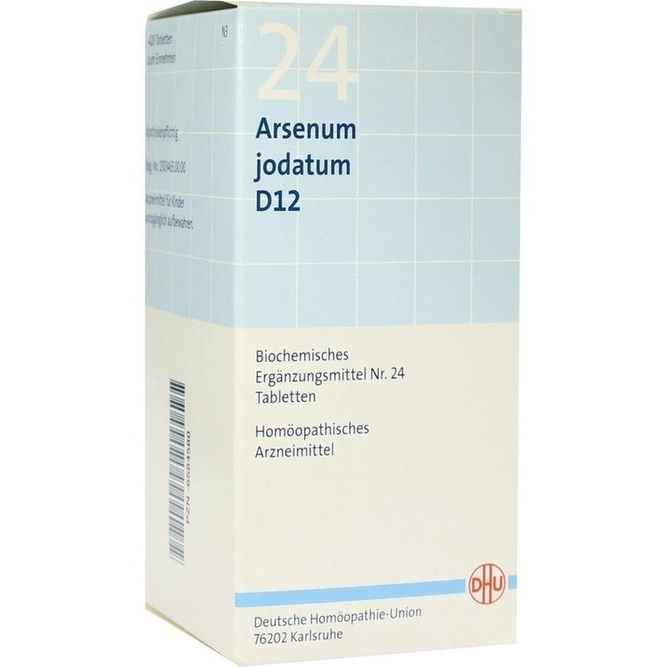 BIOCHEMIE DHU 24 Arsenum jodatum D 12 Tabletten 420 St