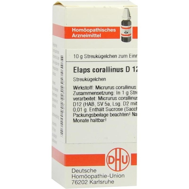 ELAPS corallinus D 12 Globuli 10 g