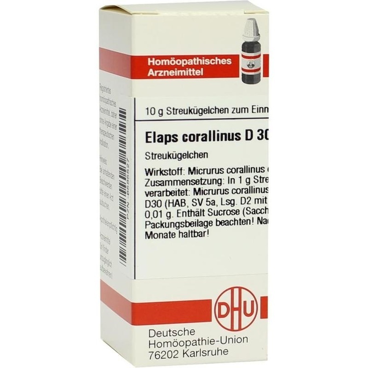 ELAPS corallinus D 30 Globuli 10 g